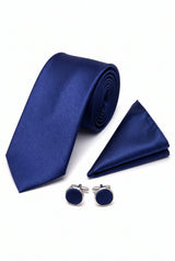 Men’s Navy Tie Set