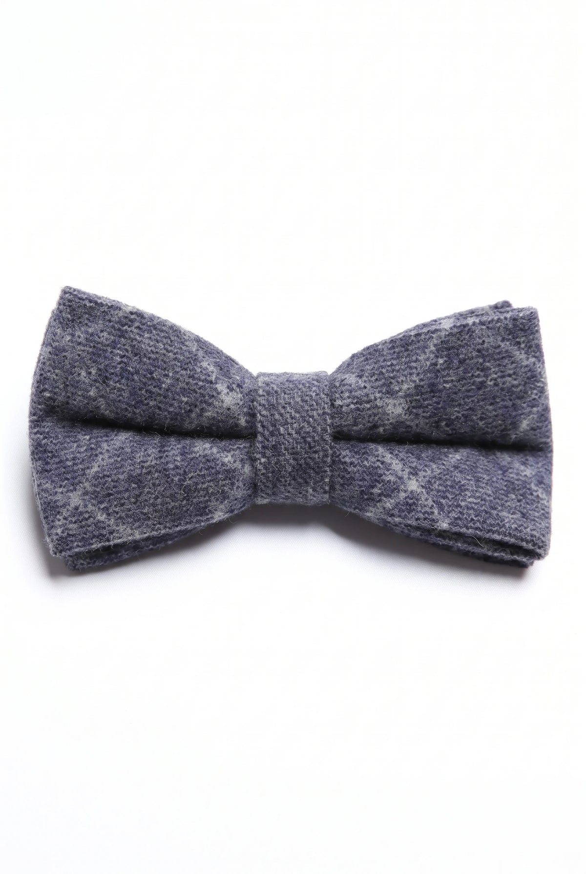 Men’s Navy Tweed Bow Tie