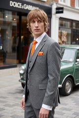 Men’s Orange Paisley Tie Gift Set