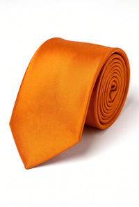 Men’s Orange Tie Set