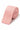 Men’s Pink Knitted Tie with Flat Square End
