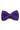 Men’s Purple Knitted Bow Tie