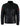 Black Real Leather Mens Bomber Jacket Red Stripes Quilted Slim Fit Casual-Black