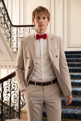 Men’s Red Tweed Bow Tie