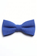 Men’s Royal Blue Double Layer Bow Tie