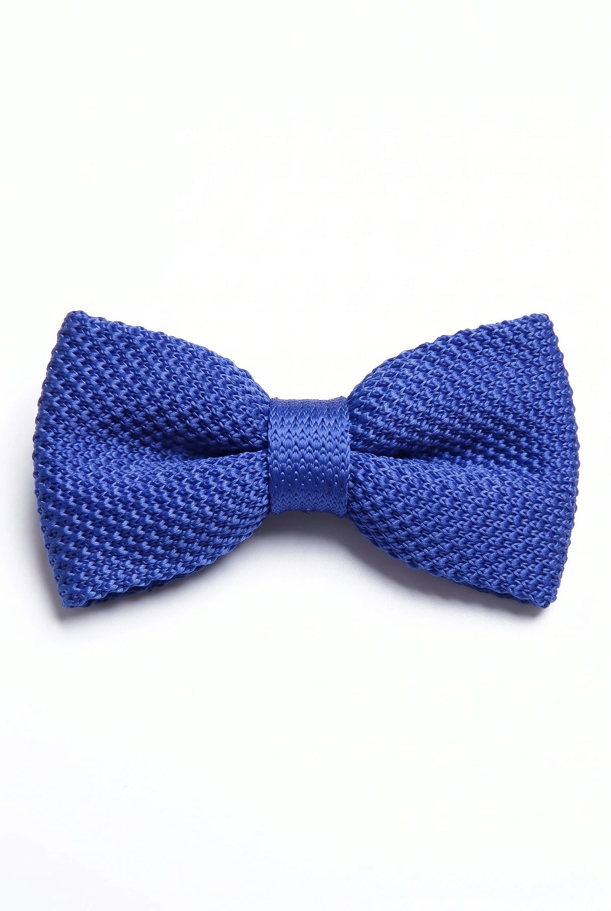 Men’s Royal Blue Knitted Bow Tie