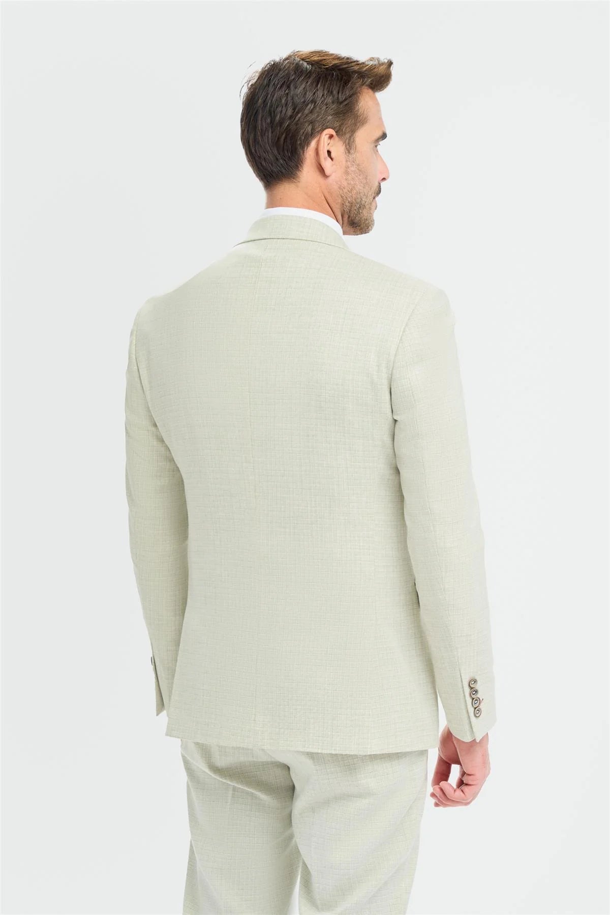 Men's Sage Green Tailored Fit Blazer