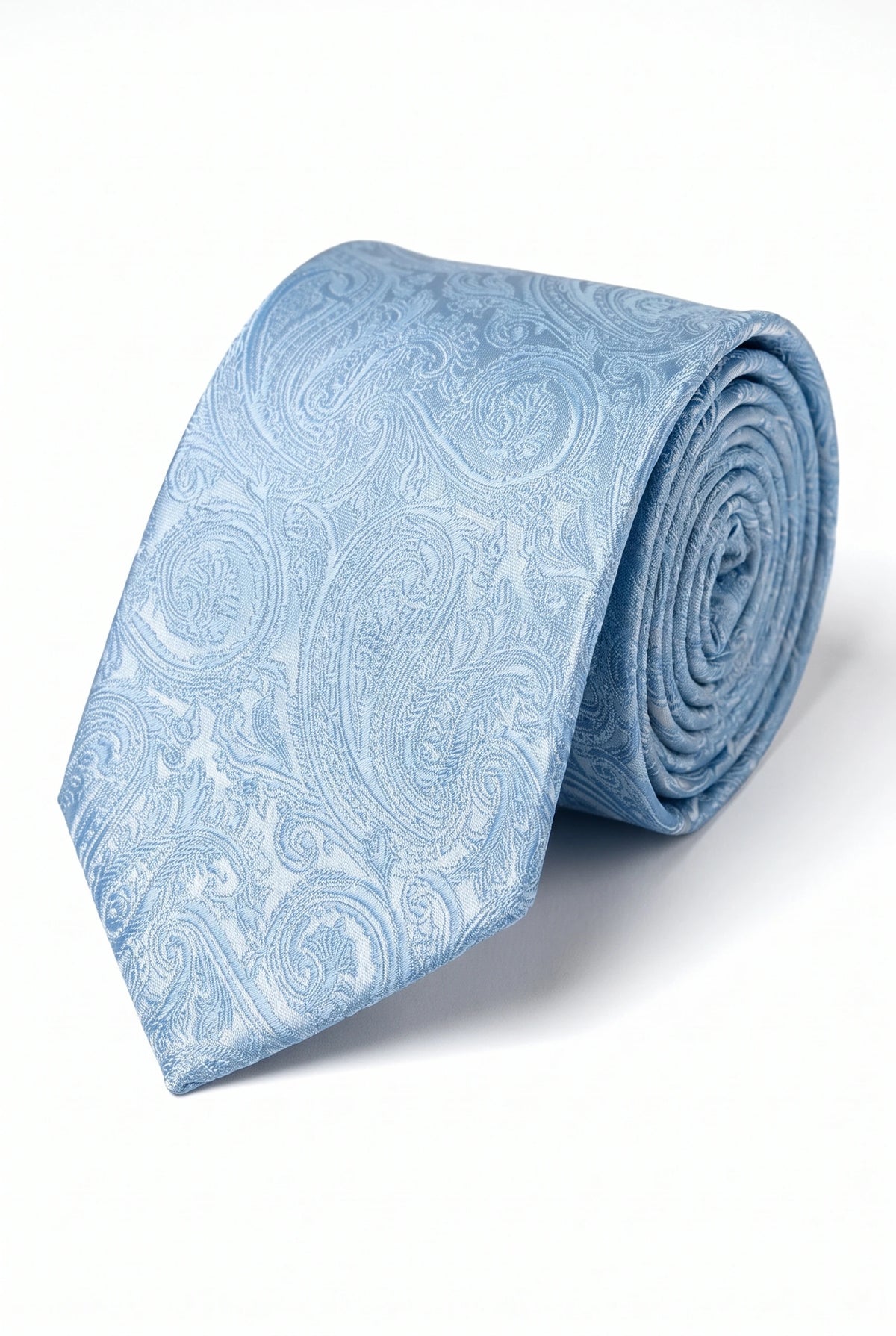 Men’s Sky Blue Paisley Tie Gift Set
