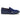 Men's Slip On Vegan Leather Velvet Detailed Patent Loafers