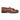 Men's Tan Brown Leather Chunky Sole Tassel Loafer Shoes