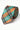 Men’s Teal Checked Tie