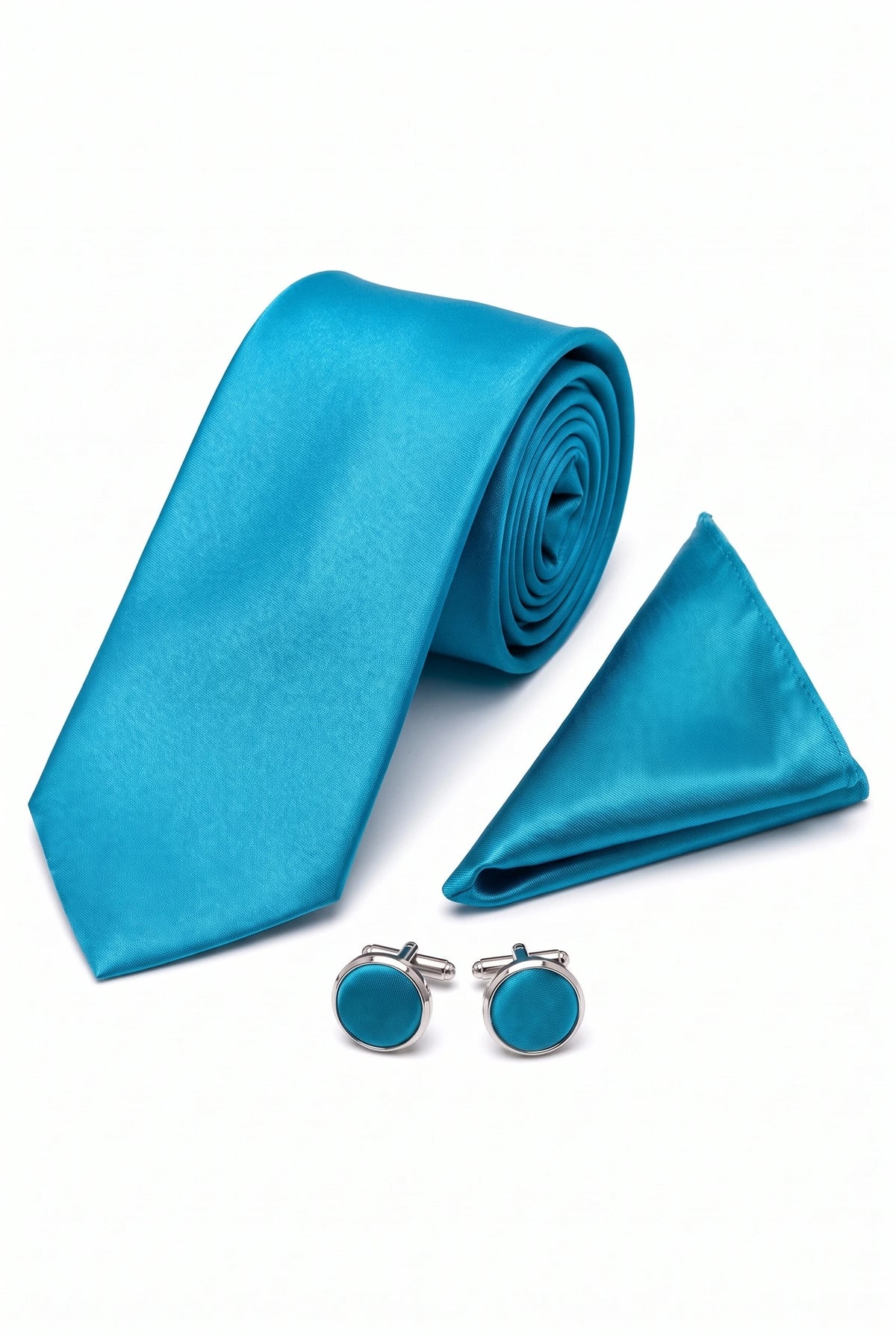 Men’s Turquoise Tie Set