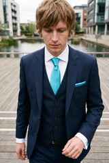 Men’s Turquoise Tie Set
