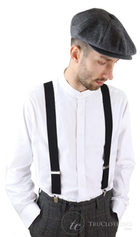Mens Vintage Trouser Braces/Suspenders - Many Colours