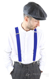 Mens Vintage Trouser Braces/Suspenders - Many Colours