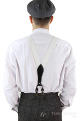Mens Vintage Trouser Braces/Suspenders - Many Colours