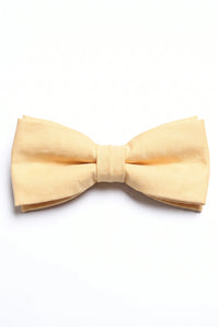 Men’s Yellow Double Layer Bow Tie