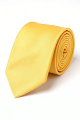 Men’s Yellow Slim 6cm Tie