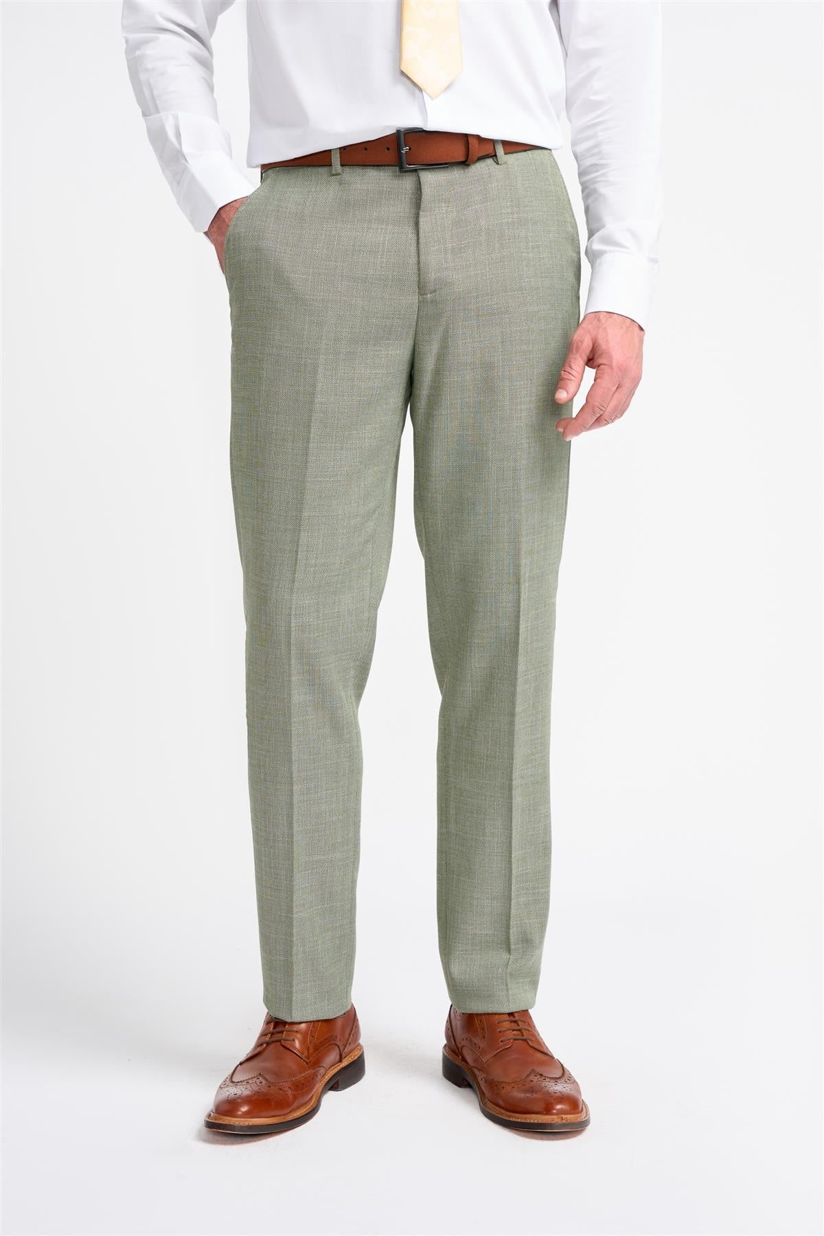 Seeba Seeba - Men's Classic Charcoal Trousers: Buy Online - Happy Gentleman