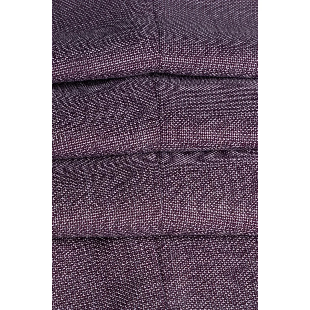 Miami - Men's Pink Slim Fit Summer Blazer