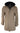 Mens 3/4 Long Overcoat Camel Jacket Coat Removable Hood Smart Casual Winter Warm Wool