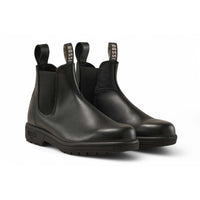 Endura 301 - Black Leather Chelsea Boots