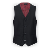 Boys 3 Piece Black Tailored Fit Complete Suit Classic Wedding Mourning Funeral