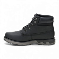 Pursue - Men's Black Leather Work Hiking Ankle Boots