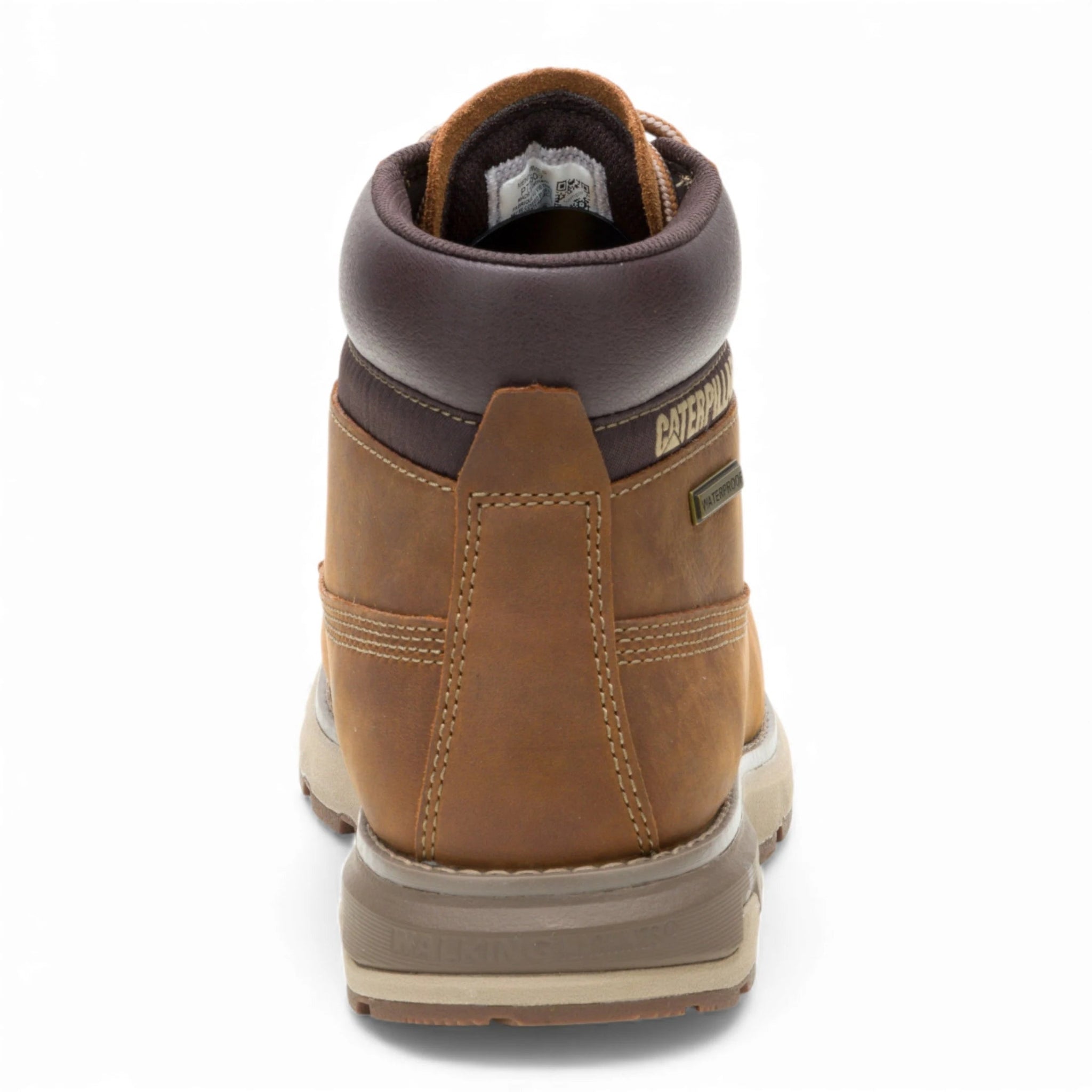Pursue - Men's Brown Leather Work Hiking Ankle Boots