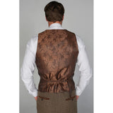 Ralph - Men's Tweed Brown Waistcoat