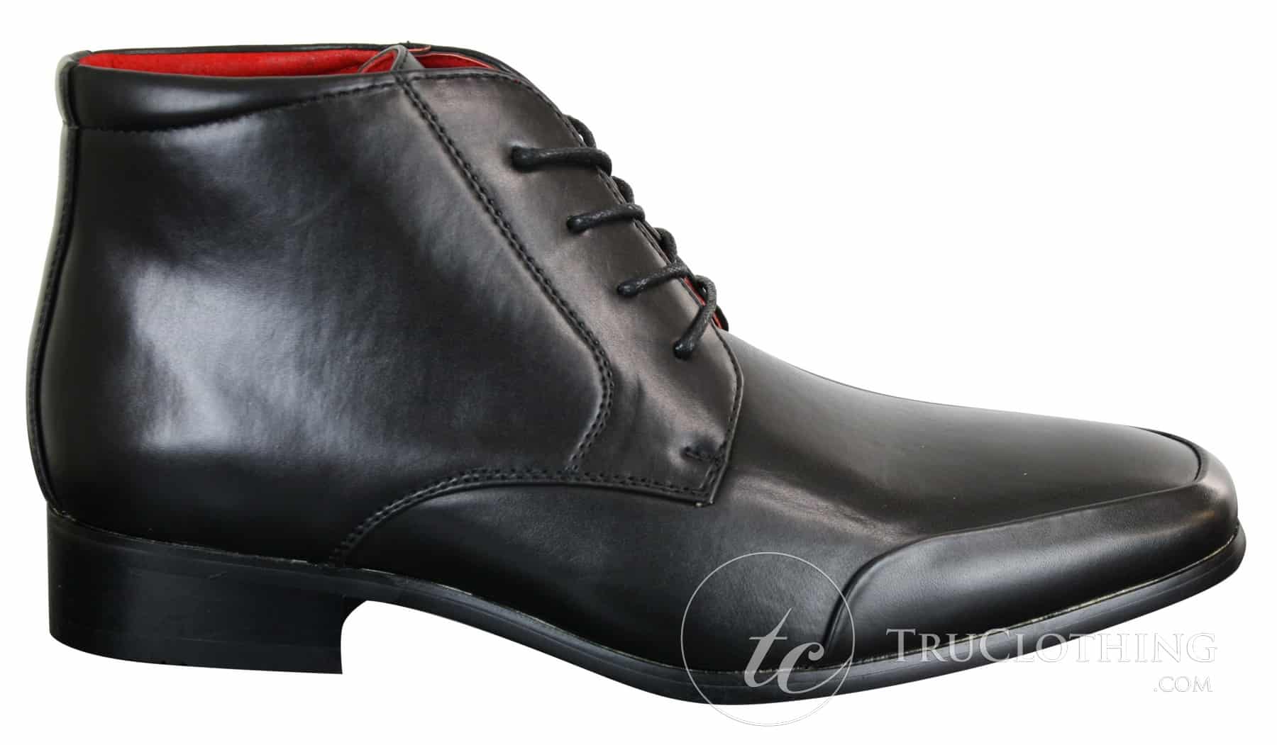 Rossellini Aldo Mens Laced Chelsea Dealer Ankle Boots Tan Brown Black Smart Casual Leather