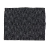 Men's Tweed Charcoal Tie Hankie Set Classic British Heritage Wool Herringbone