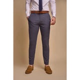 Tokyo - Men's Navy Blue 2 Piece Double Breasted Suit