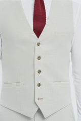 Tropez - Men's Grey Waistcoat