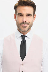 Tropez - Men's Pink Waistcoat