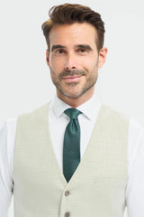 Tropez - Men's Sage Green Waistcoat