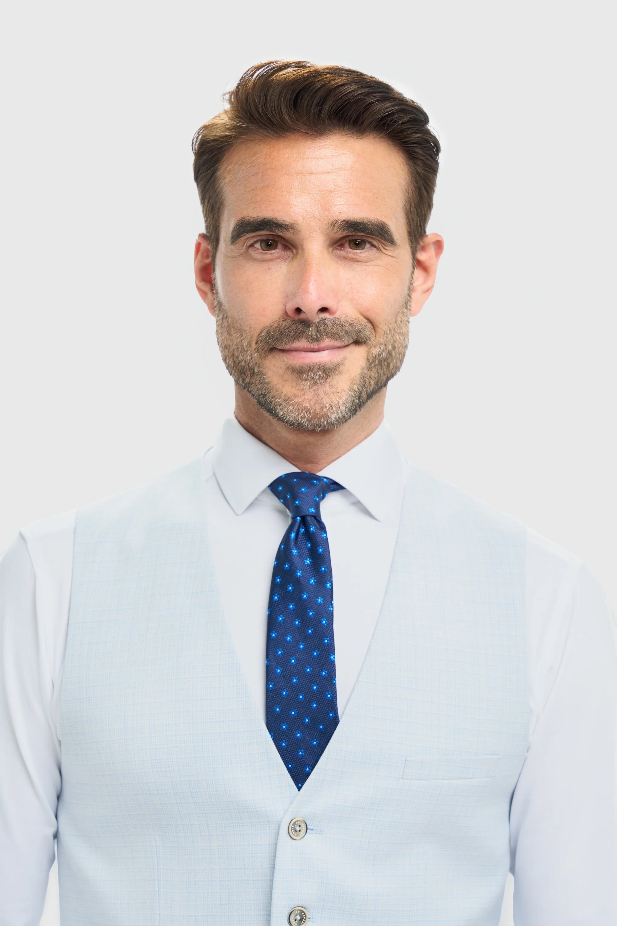 Tropez - Men's Sky Blue Waistcoat