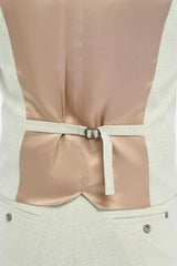 Tropez - Men's 3 Piece Sage Green Tailored Fit Suit