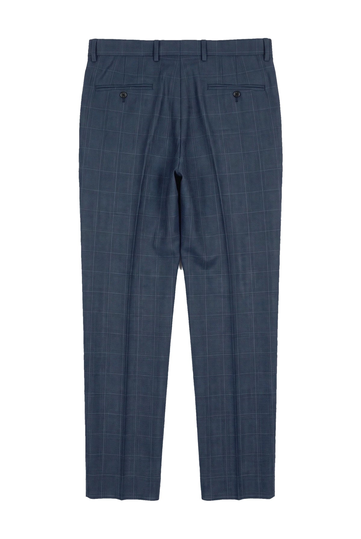 Viceroy - Men's Blue Check Trousers