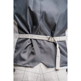 Radika - Men's Light Grey Check Waistcoat