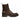 Willem - Men's Maroon Brown Leather Military Combat Boots